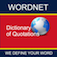 WordNet Dictionary of Quotations